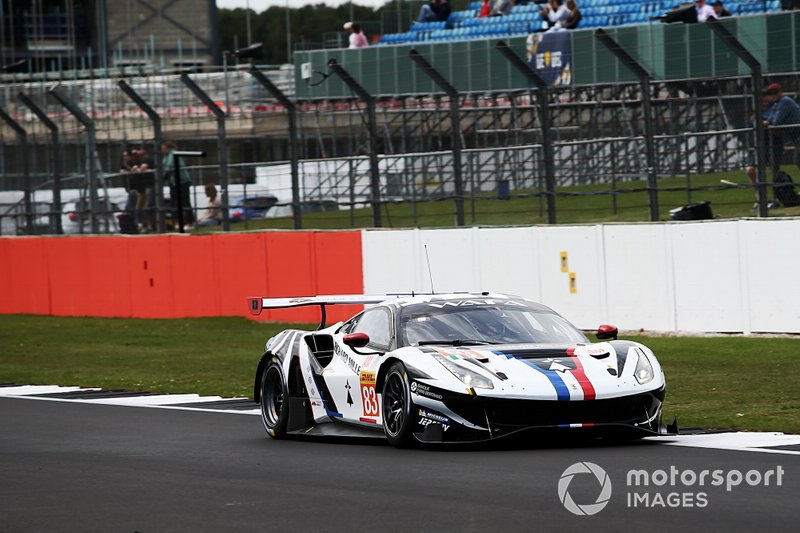 #83 AF Corse Ferrari 488 GTE EVO, Francois Perrodo, Emmanuel Collard, Nicklas Nielsen