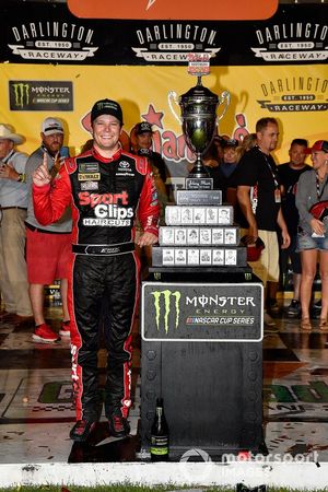 Erik Jones, Joe Gibbs Racing, Toyota Camry Sport Clips Throwback wins
