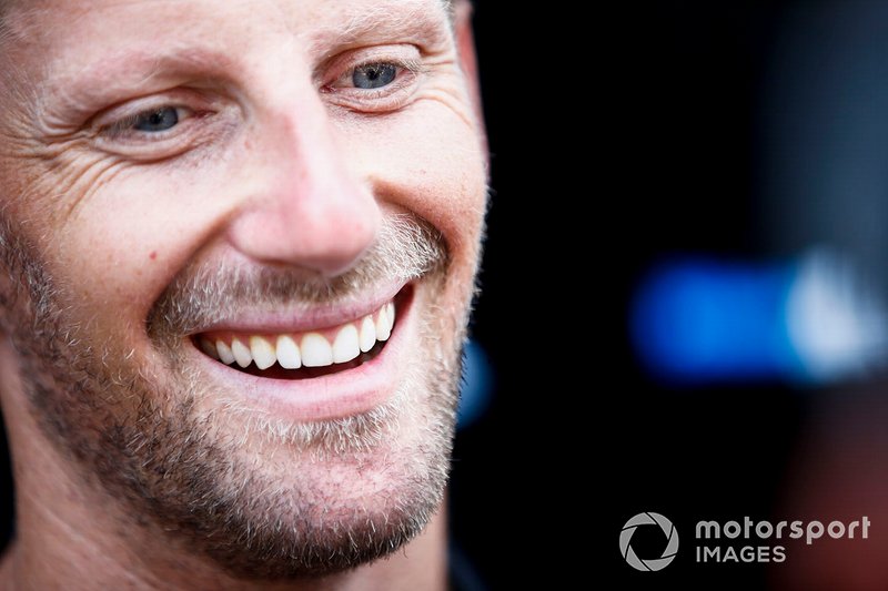 Romain Grosjean, Haas F1 parle aux médias