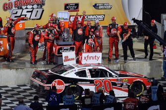 Race Winner Christopher Bell, Joe Gibbs Racing, Toyota Supra