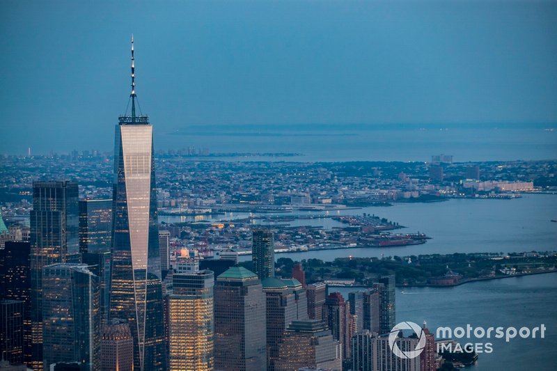 Vista aérea de la ciudad de Nueva York