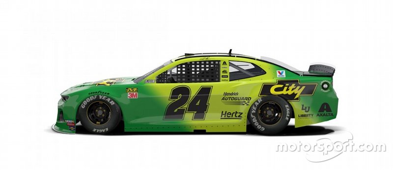 Throwback-Design: William Byron, Hendrick Motorsports, Chevrolet Camaro