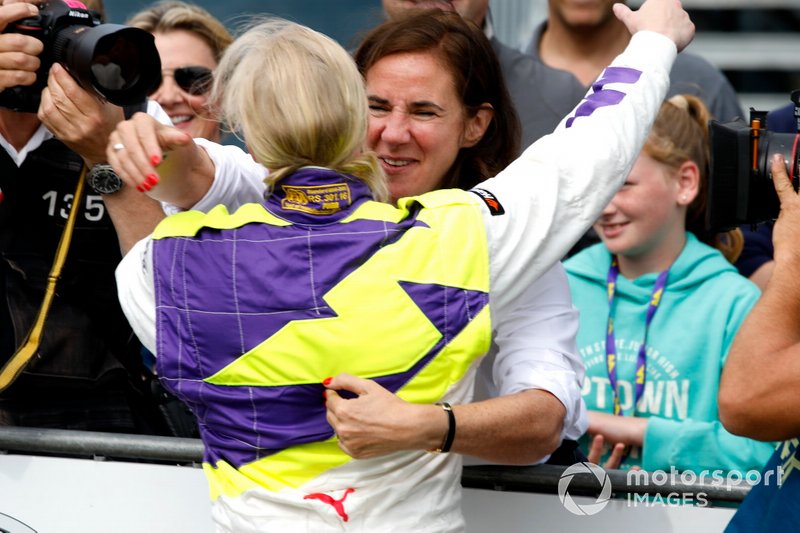 Emma Kimilainen with Catherine Bond Muir, CEO