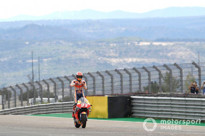 Marc Marquez, Repsol Honda Team, wins