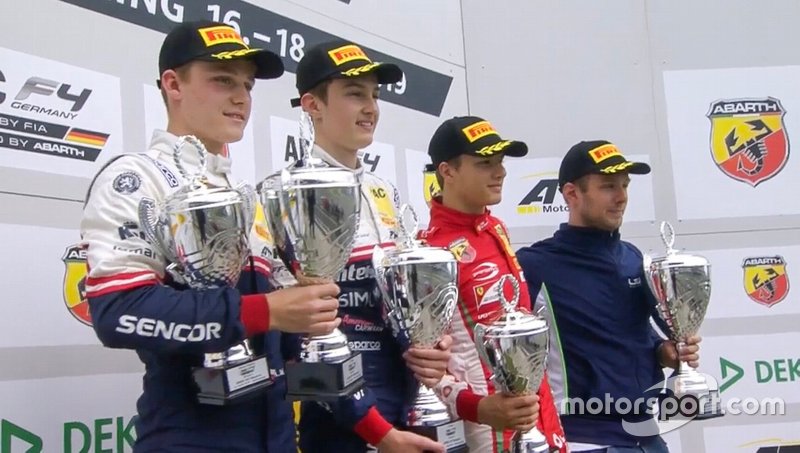Gianluca Petecof, Prema F4 alemã, Nurburgring