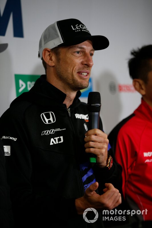 Conferenza stampa, Jenson Button, Team Kunimitsu Honda