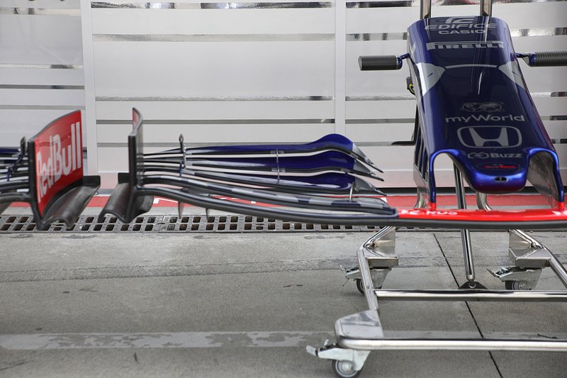 Asa dianteira da Toro Rosso
