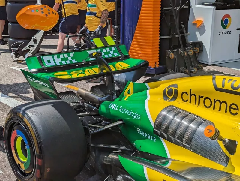 Détails techniques du McLaren MCL38
