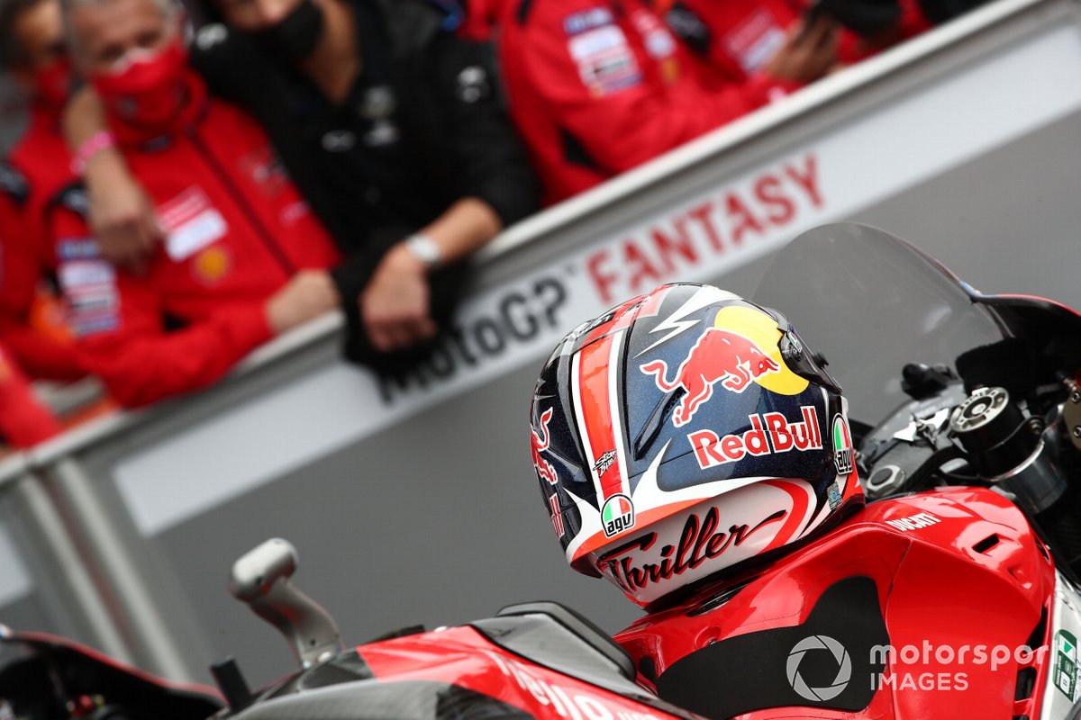 Il casco di Jack Miller, Ducati Team