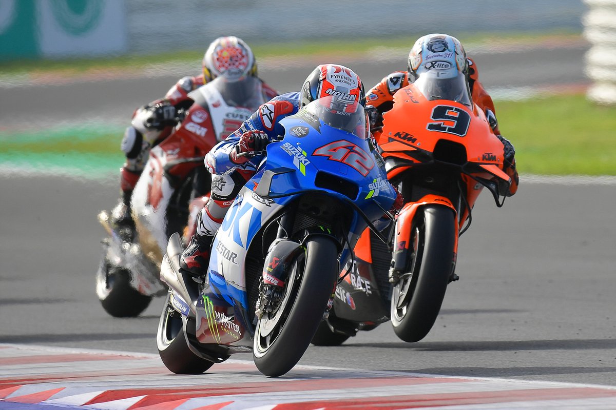 Alex Rins, Team Suzuki MotoGP, Danilo Petrucci, Red Bull KTM Tech 3