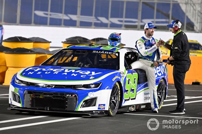 Daniel Suarez, TrackHouse Racing, Chevrolet Camaro Freeway Insurance