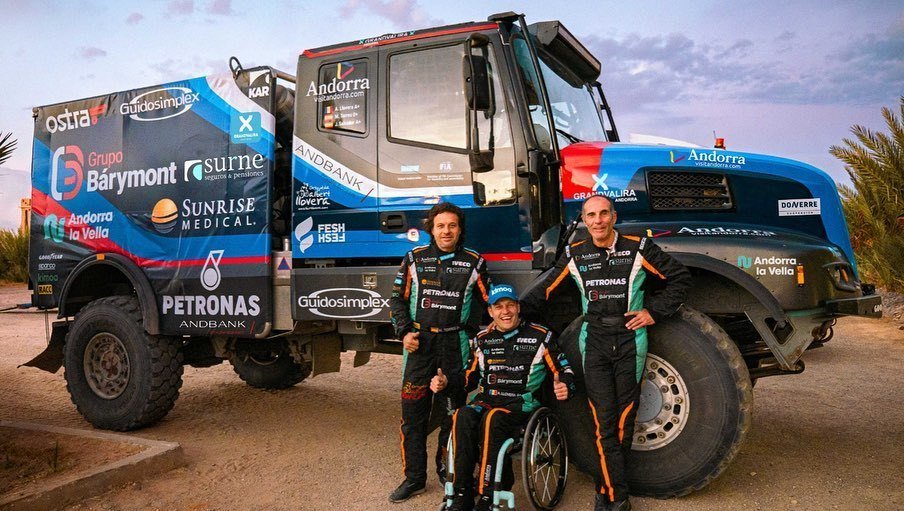 Alber Llovera, Jorge Salvador, Marc Torres, Iveco Powerstar