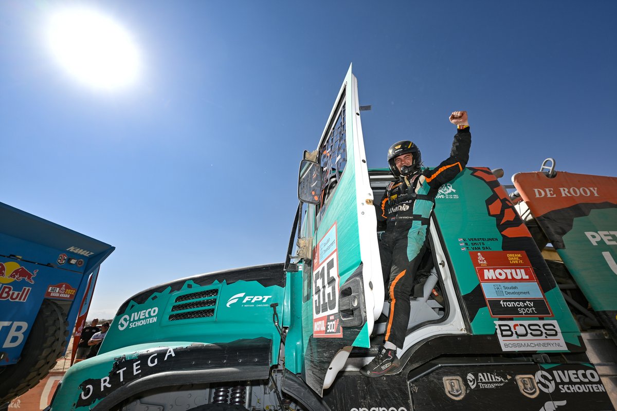 #515 Petronas Team De Rooy Iveco: Hans Stacey, Anton Van Limpt, Randy Smits