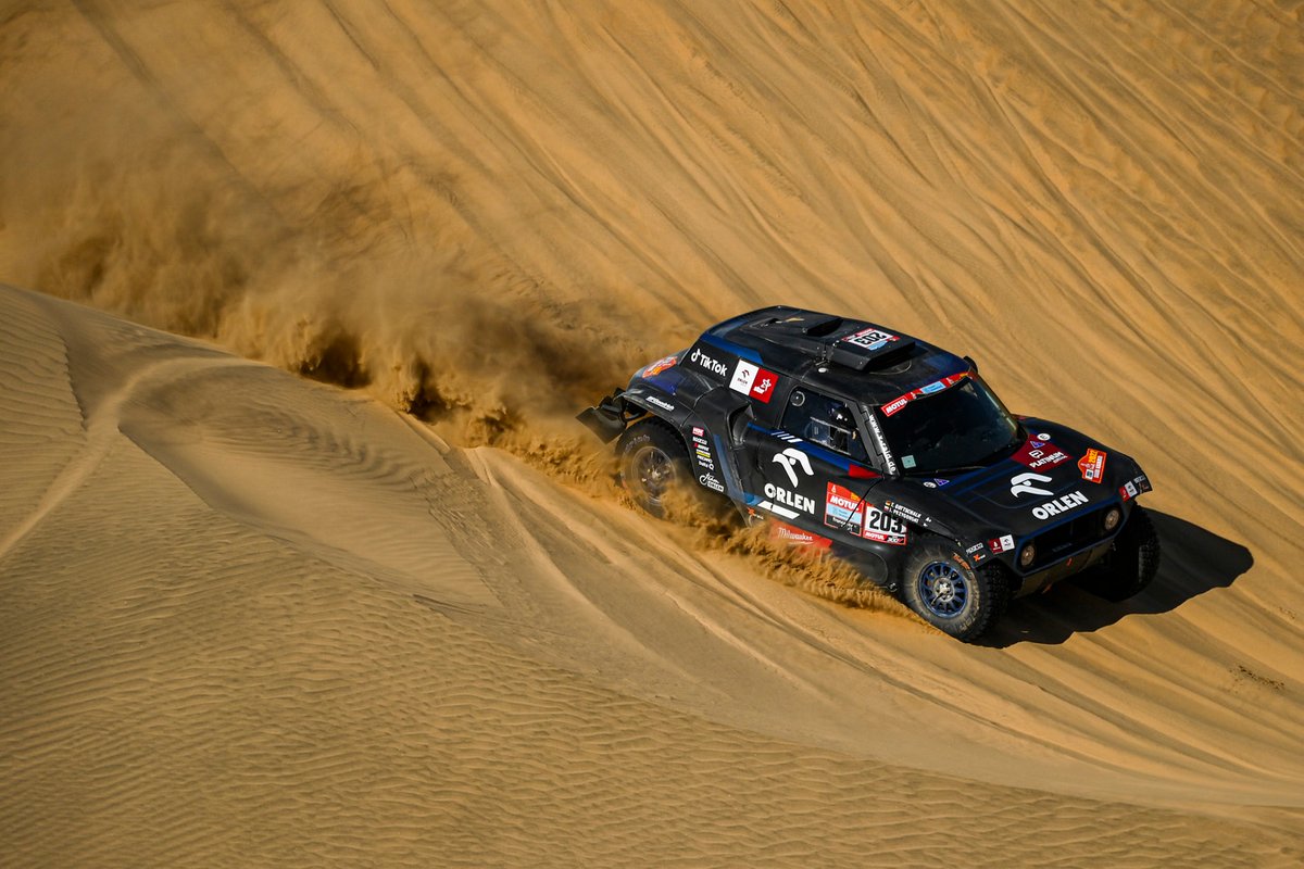 #203 X-Raid Orlen Team Mini: Jakub Przygonski, Timo Gottschalk
