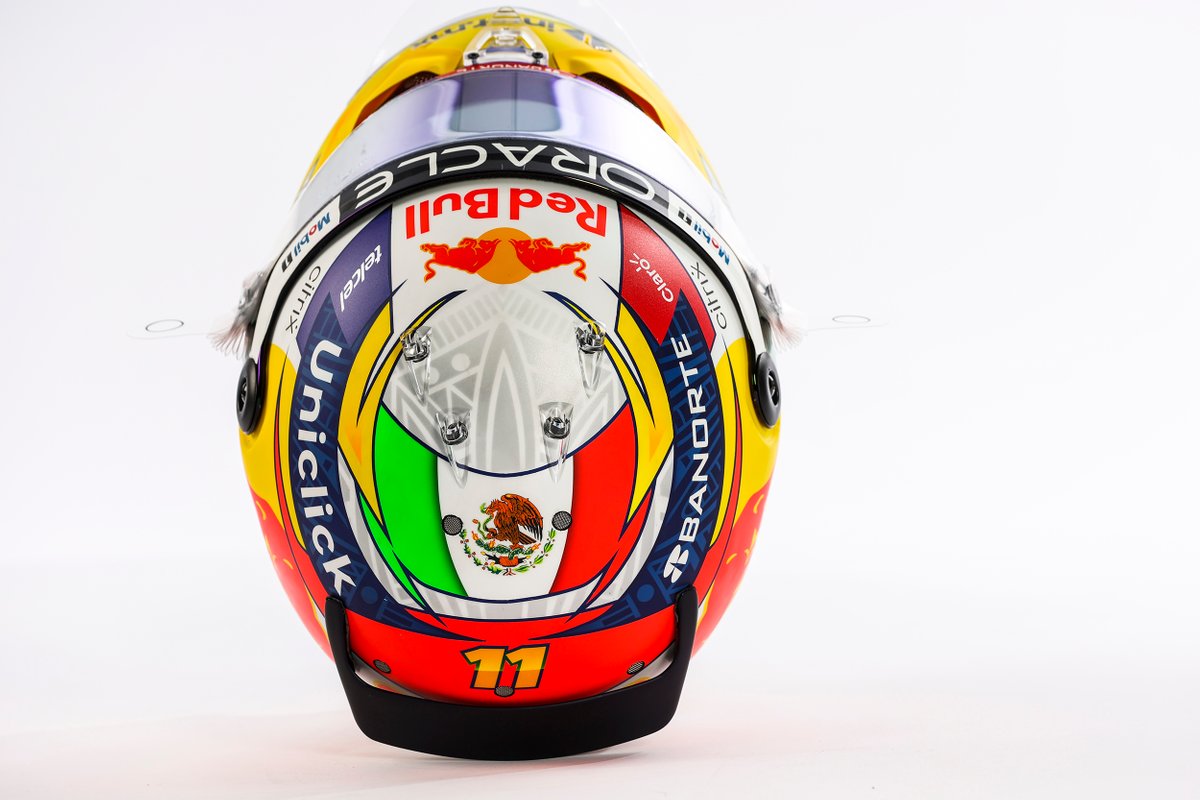Casco de Sergio Pérez, Red Bull Racing