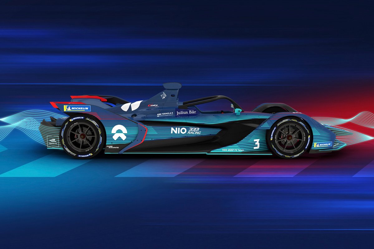 2021-2022 NIO 333 Formula E diseño