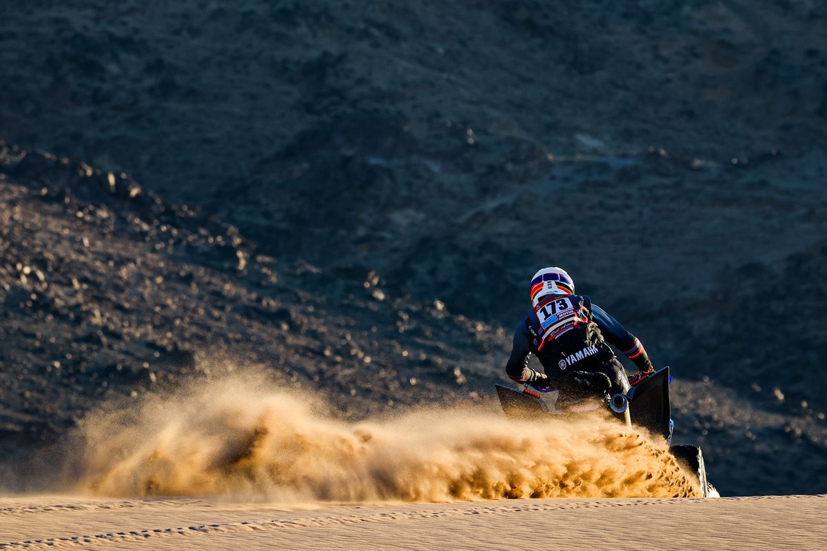 #173 Del Amo Motorsports / Yamaha Rally Team Yamaha: Pablo Copetti