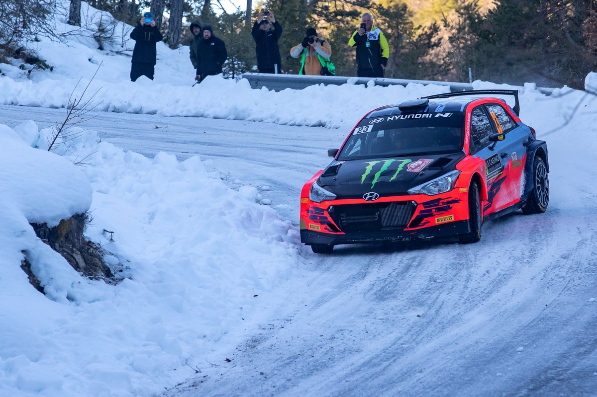 Oliver Solberg, Aaron Johnston, Hyundai Motorsport N Hyundai i20 R5