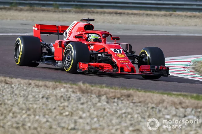Mick Schumacher, Ferrari SF71H