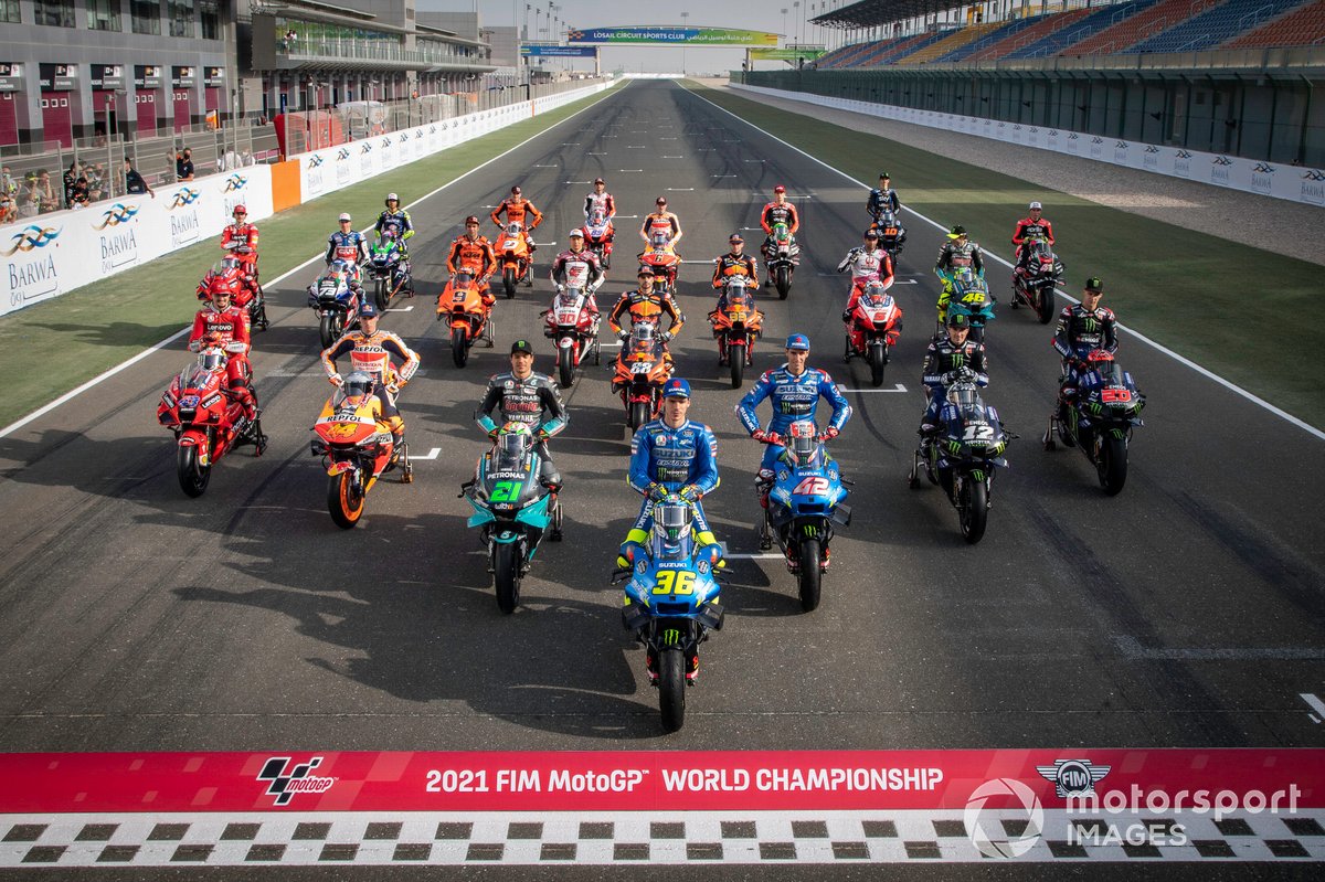 Alineación de pilotos MotoGP 2021