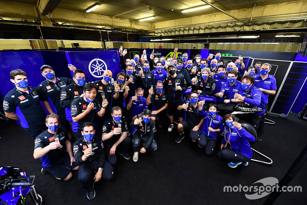 Evento de despedida de Yamaha Factory Racing.