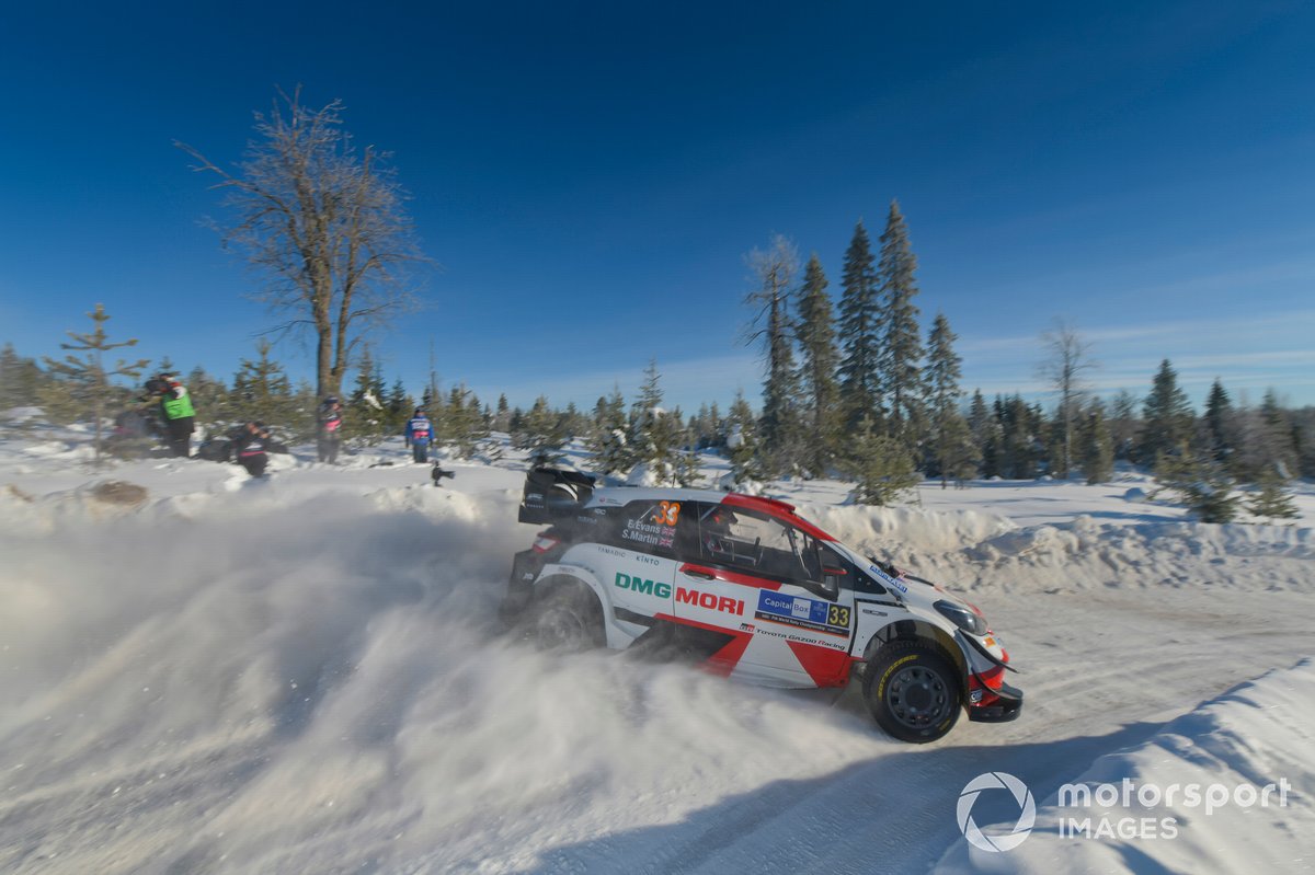 Elfyn Evans, Scott Martin, Toyota Gazoo Racing WRT Toyota Yaris WRC