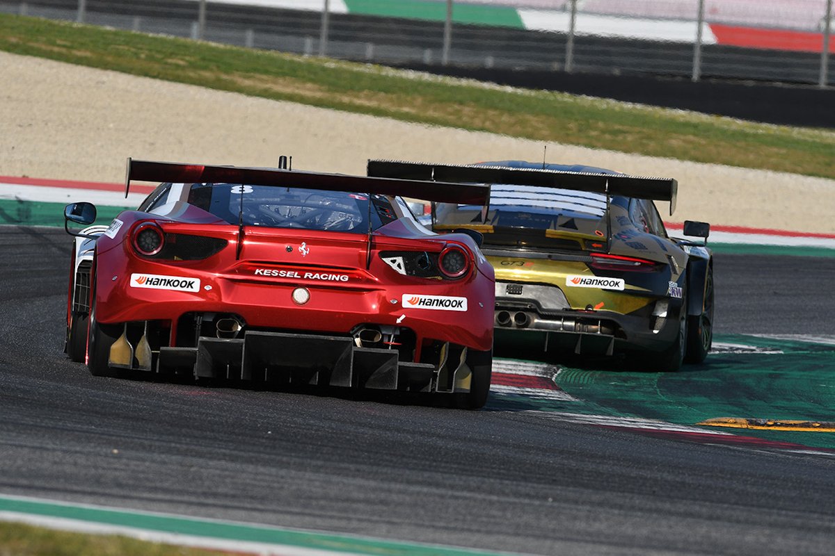#8 Kessel Racing: Leonardo Maria Del Vecchio, Alessandro Cutrera, Marco Talarico, Marco Frezza, Ferrari 488 GT3 Evo