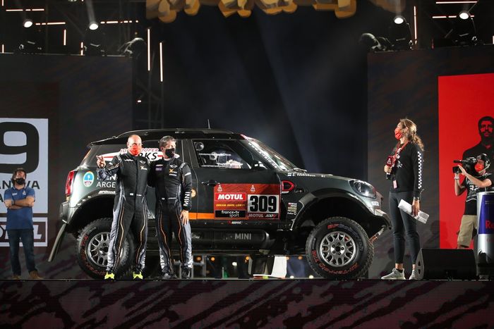 #309 X-Raid Mini JCW Rally Team: Orlando Terranova, Bernardo Graue