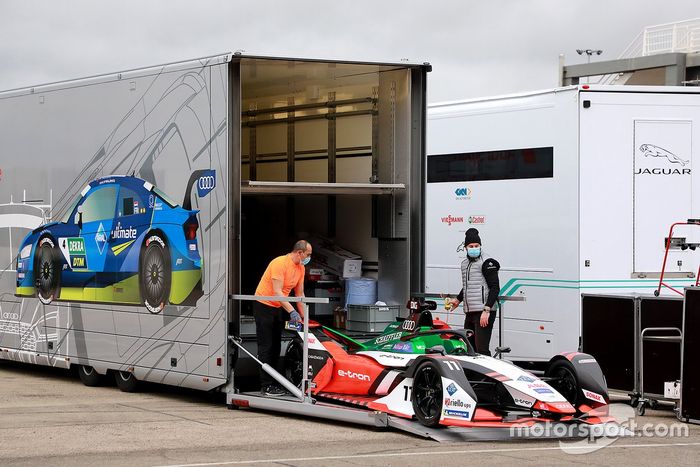 Monoplaza de Lucas Di Grassi, Audi Sport ABT Schaeffler Formula E Team, Audi e-tron FE07