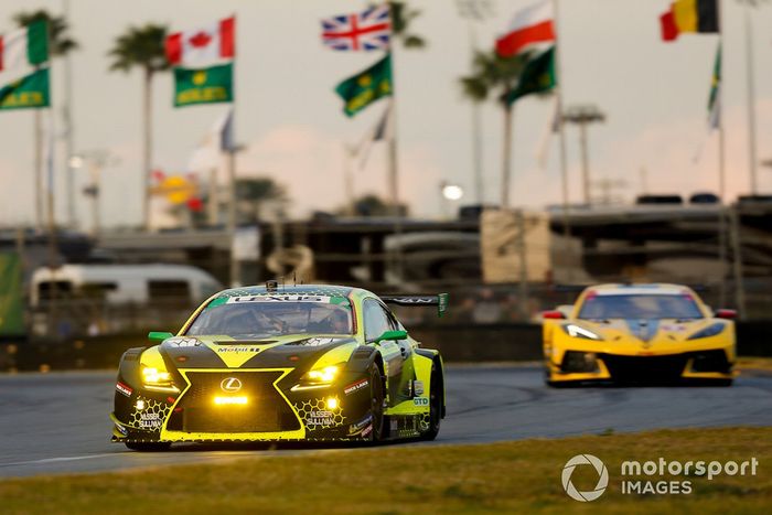 #12 VasserSullivan Lexus RC F GT3, GTD: Frankie Montecalvo, Robert Megennis, Townsend Bell, Zach Veach