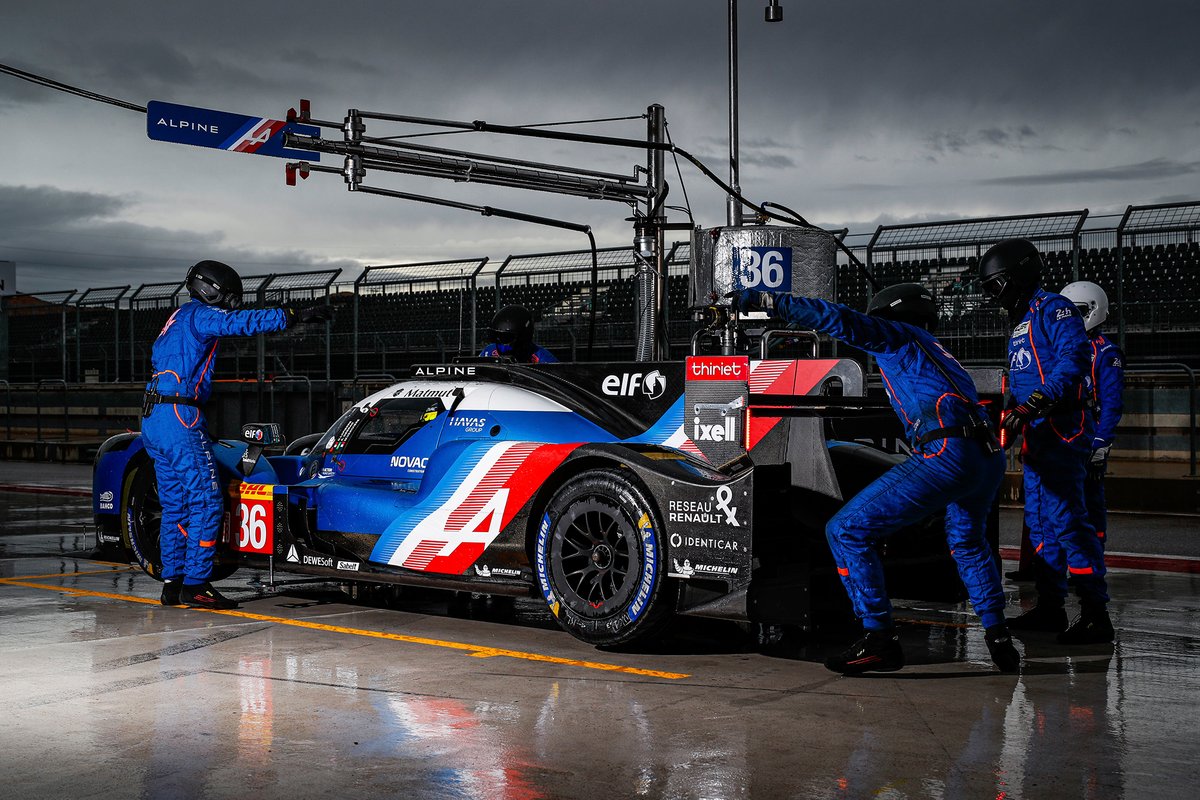 #36 Alpine A480 LMP1: André Negrão, Nicolas Lapierre, Matthieu Vaxiviere