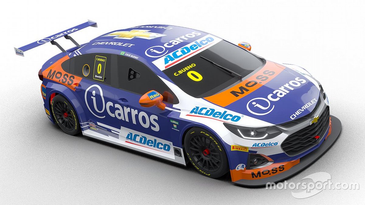 Carro de Cacá Bueno para temporada 2021 da Stock Car