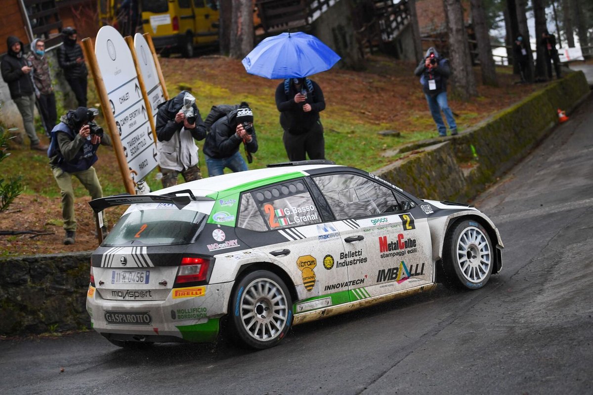 Giandomenico Basso, Lorenzo Granai, Movisport, Skoda Fabia Rally2 Evo