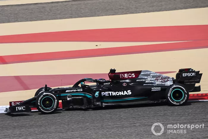 Lewis Hamilton, Mercedes W12 