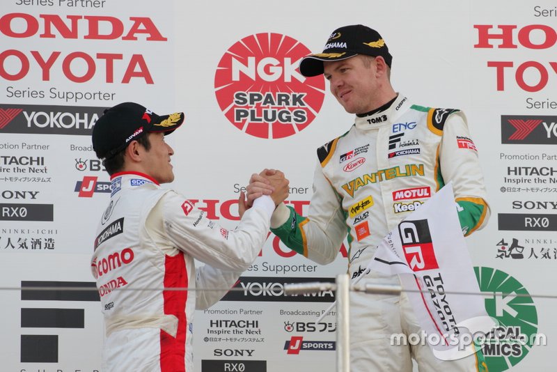 Nick Cassidy(VANTELIN TEAM TOM’S), Naoki Yamamoto(DOCOMO TEAM DANDELION RACING)