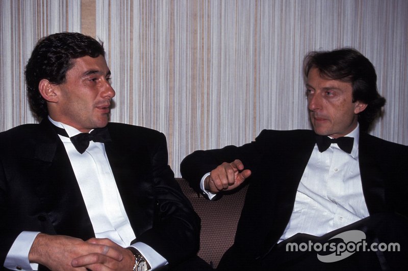 Ayrton Senna ve Luca di Montezemolo