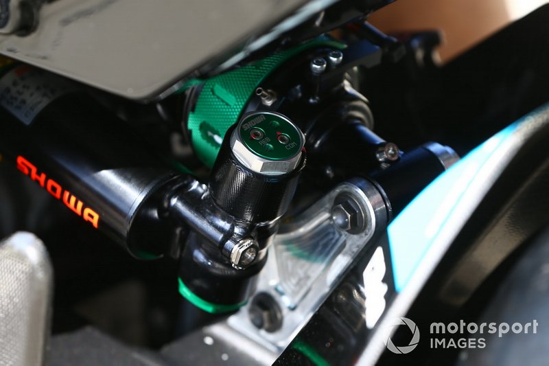 Showa suspension on Jonathan Rea, Kawasaki Racing Team bike