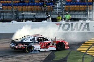 Race Winner Christopher Bell, Joe Gibbs Racing, Toyota Supra Ruud