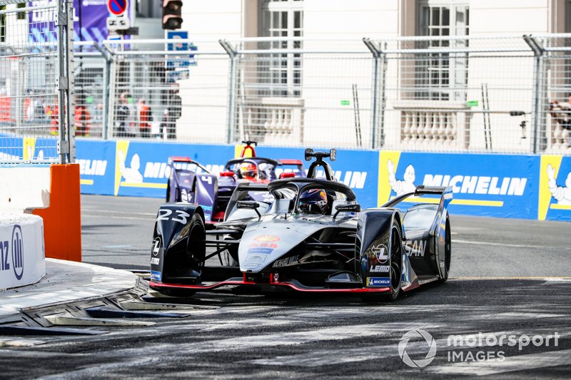 Sébastien Buemi, Nissan e.Dams, Nissan IMO1, Robin Frijns, Envision Virgin Racing, Audi e-tron FE05