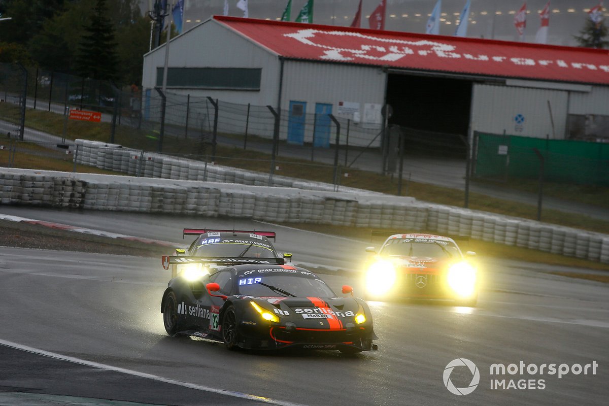 #26 Octane126 Ferrari 488 GT3: Björn Grossmann, Simon Trummer, Jonathan Hirschi, Luca Ludwig