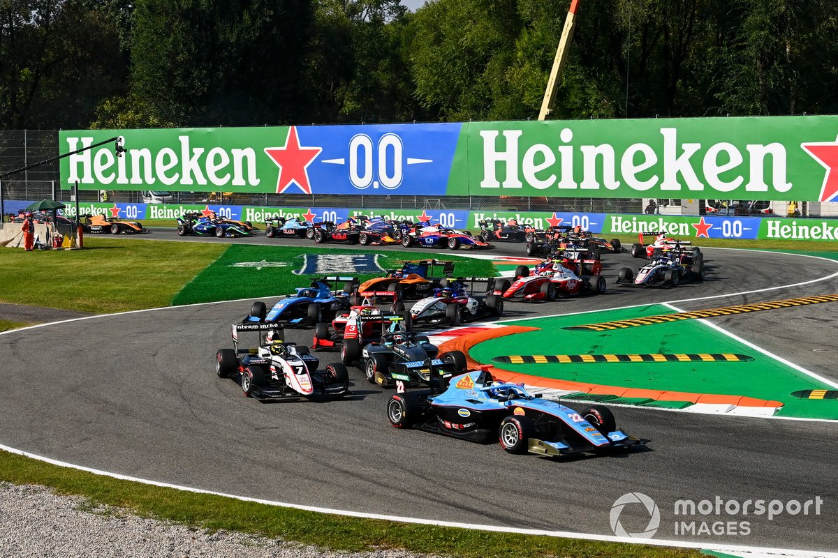 Matteo Nannini, Jenzer Motorsport, Theo Pourchaire, ART Grand Prix e Jake Hughes, HWA Racelab