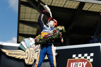 Indy 500 Race Winner Takuma Sato, Rahal Letterman Lanigan Racing Honda