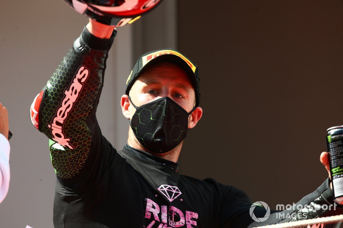 Podio: Ganador Jonathan Rea, Kawasaki Racing Team