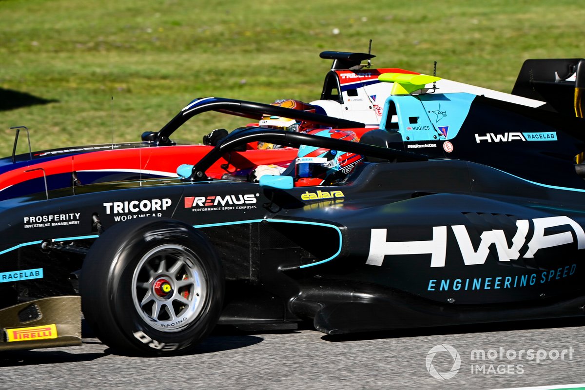 Lirim Zendeli, Trident e Jake Hughes, HWA Racelab lottao