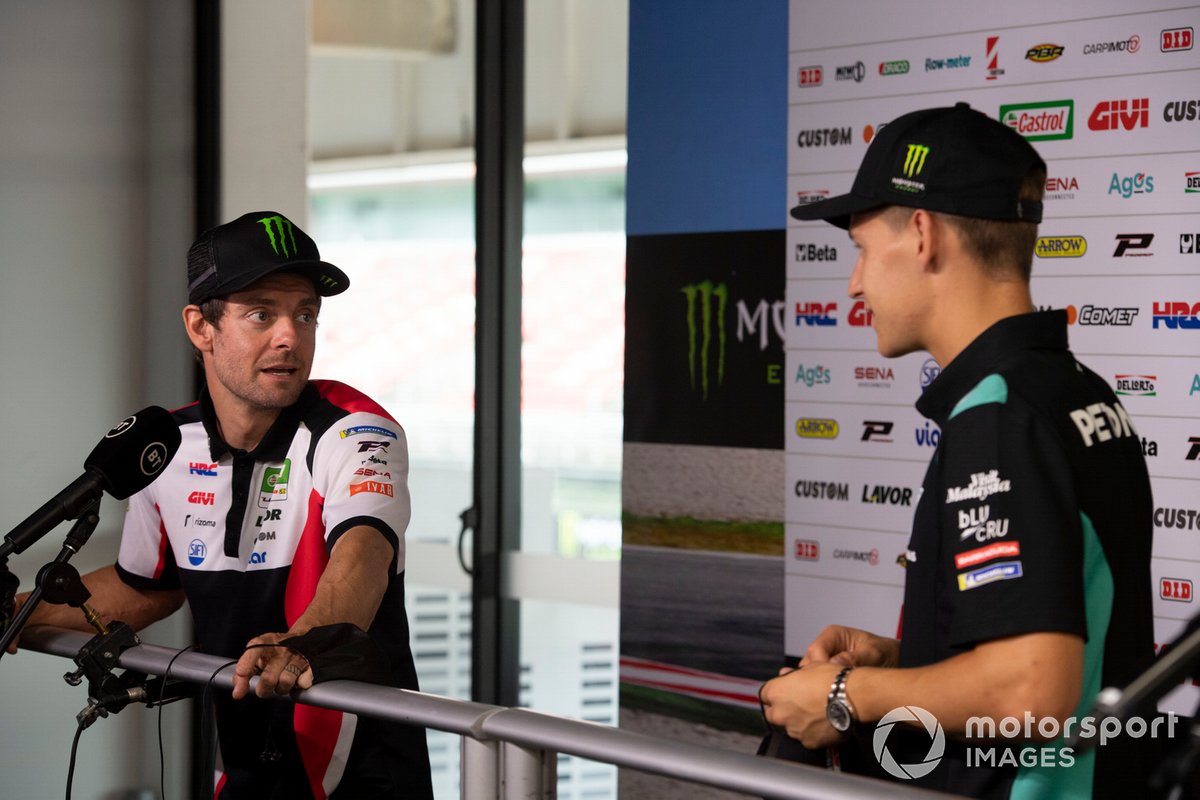 Cal Crutchlow, Team LCR Honda, Fabio Quartararo, Petronas Yamaha SRT