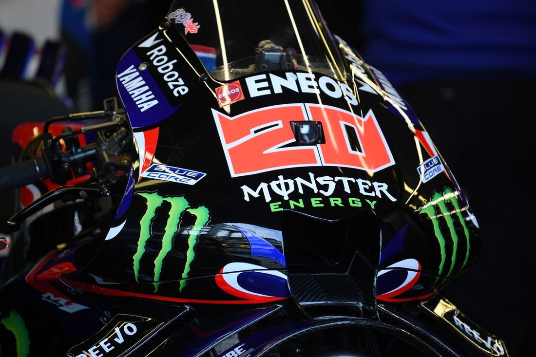 Specjalne malowanie dla Fabio Quartararo, Yamaha Factory Racing