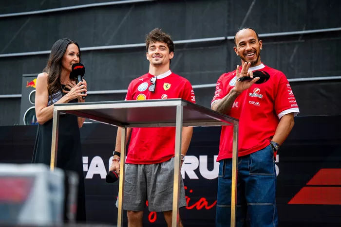 Lewis Hamilton, Ferrari, Charles Leclerc, Ferrari