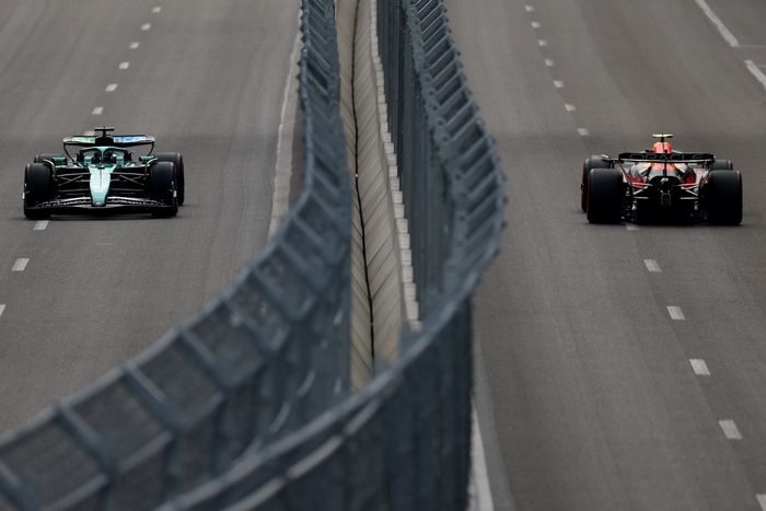 Lance Stroll, Aston Martin Racing, Yuki Tsunoda, Red Bull Racing Team