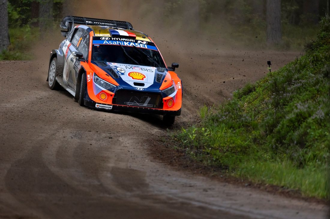 Adrien Fourmaux, Alexandre Coria, Hyundai World Rally Team Hyundai i20 N Rally1