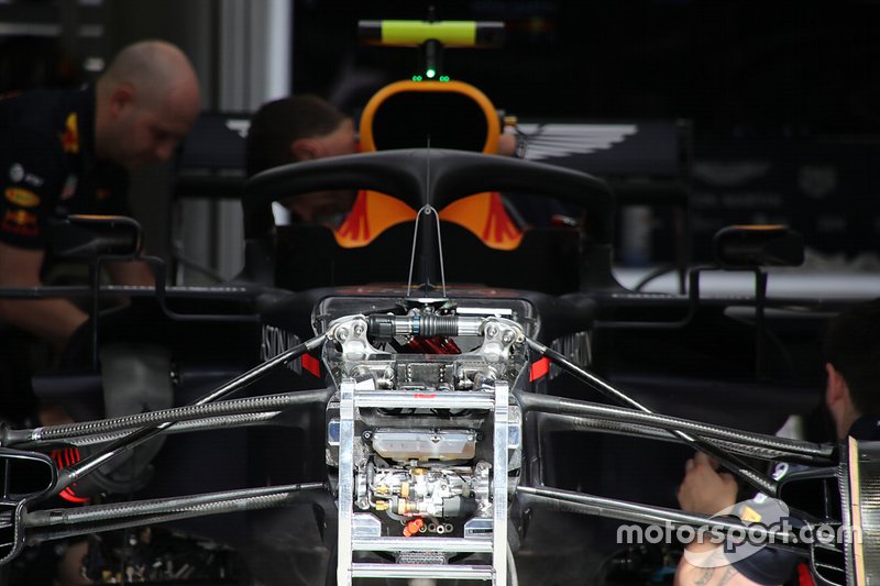 Detalle técnico del Red Bull